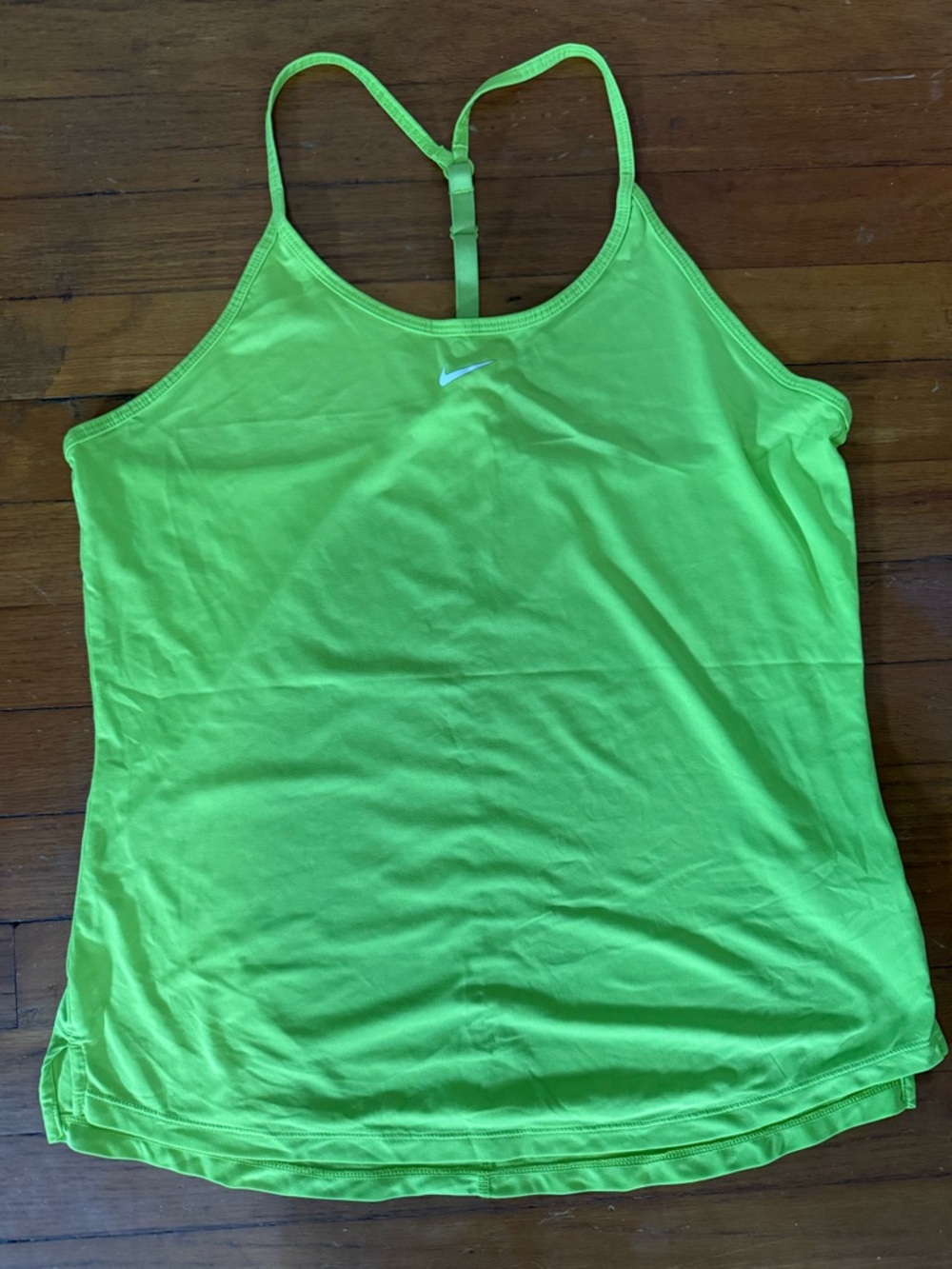 Nike Dri-fit Women's Bright Lime Racerback Tank Top